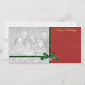 De charmante Sjabloon van de Foto van het Vakantie (Voorkant)