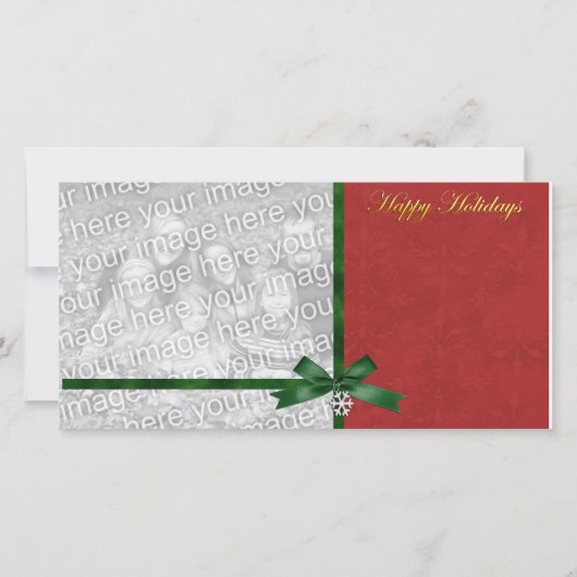 De charmante Sjabloon van de Foto van het Vakantie (Voorkant)