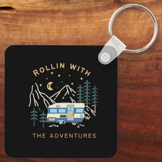 De charme Sleutelhanger van avonturiers (Achterkant)