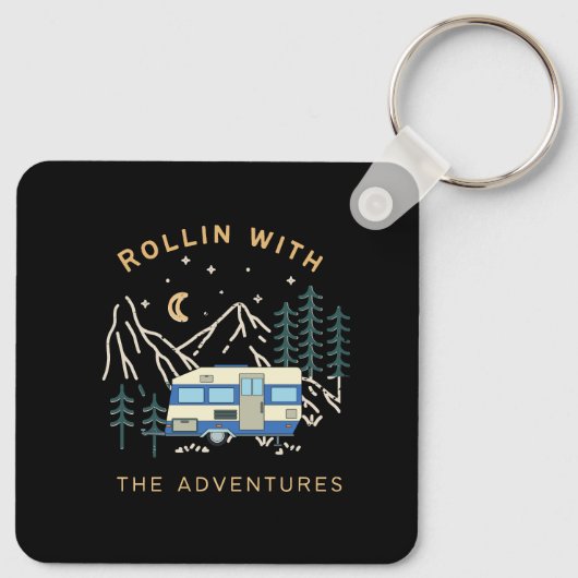 De charme Sleutelhanger van avonturiers (Achterkant)