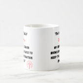 "De charme van de first lady" Koffiemok (Center)