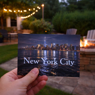 De charme van New York City  Briefkaart