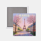 De charme van Parijs: gevangen in een magneet (Voorkant / Achterkant)