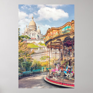De charme van Parijs Poster