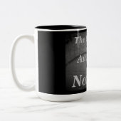 De Charmed Authors of Norwich Tweekleurige Koffiemok (Links)