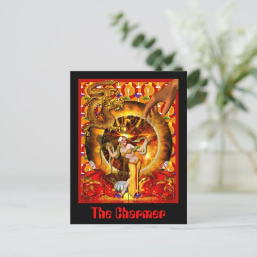 De Charmer Briefkaart (Staand voorkant)