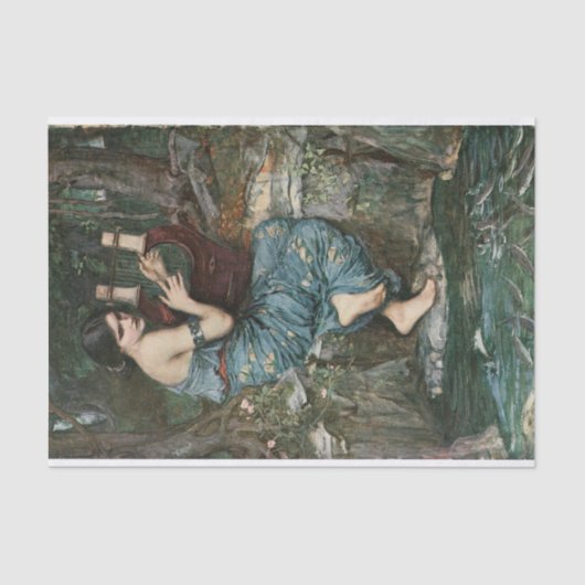 De Charmer van John William Waterhouse Decoupage Tissuepapier (Voorkant)