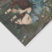 De Charmer van John William Waterhouse Decoupage Tissuepapier (Detail)