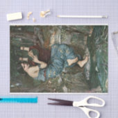 De Charmer van John William Waterhouse Decoupage Tissuepapier (Craft)