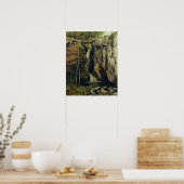 De Chasm in Conches, 1864 Poster (Keuken)