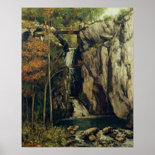 De Chasm in Conches, 1864 Poster (Voorkant)