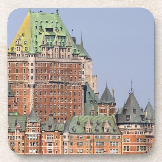 De Chateau Frontenac in Quebec City, Canada. Drankjes Onderzetter (Voorkant)