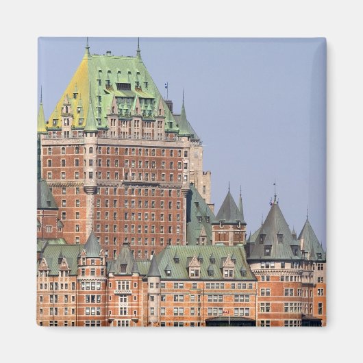 De Chateau Frontenac in Quebec City, Canada. Magneet (Voorkant)