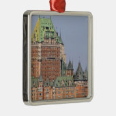 De Chateau Frontenac in Quebec City, Canada. Metalen Ornament (Rechts)
