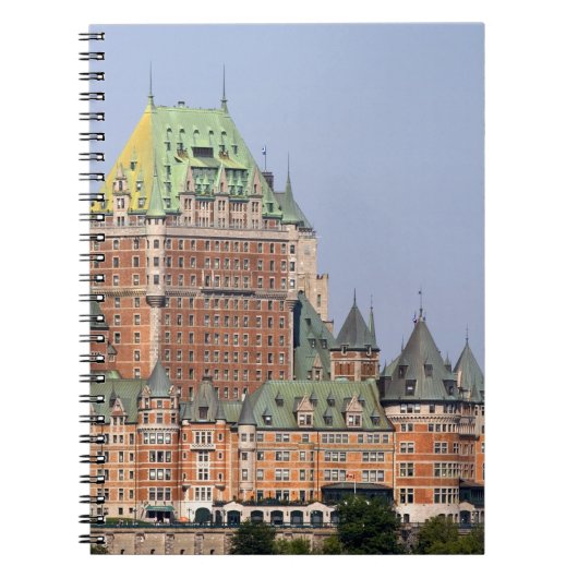 De Chateau Frontenac in Quebec City, Canada. Notitieboek (Voorkant)
