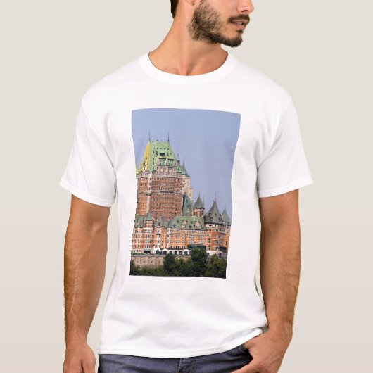 De Chateau Frontenac in Quebec City, Canada. T-shirt (Voorkant)