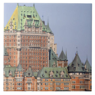 De Chateau Frontenac in Quebec City, Canada. Tegeltje