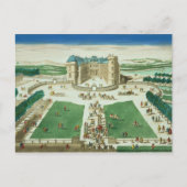De Chateau Rambouillet, gegraveerd door Antoine Av Briefkaart (Voorkant)