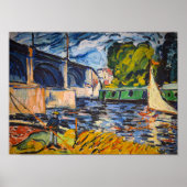 De Chatoubrug | Maurice de Vlaminck | Poster (Voorkant)
