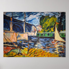 De Chatoubrug | Maurice de Vlaminck | Poster