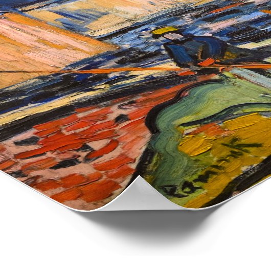 De Chatoubrug | Maurice de Vlaminck | Poster (Hoek)