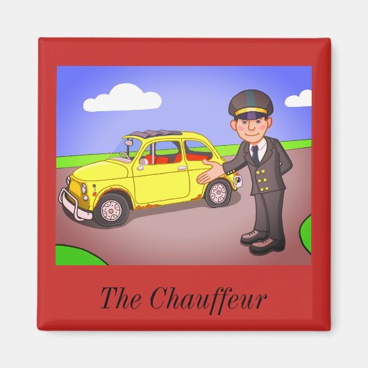 De Chauffeur Magneet (Voorkant)