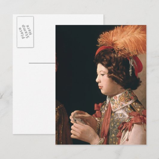 De Cheat met de Ace Diamonds Briefkaart (Voorkant / Achterkant)