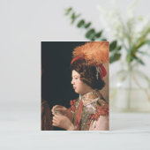 De Cheat met de Ace Diamonds Briefkaart (Staand voorkant)