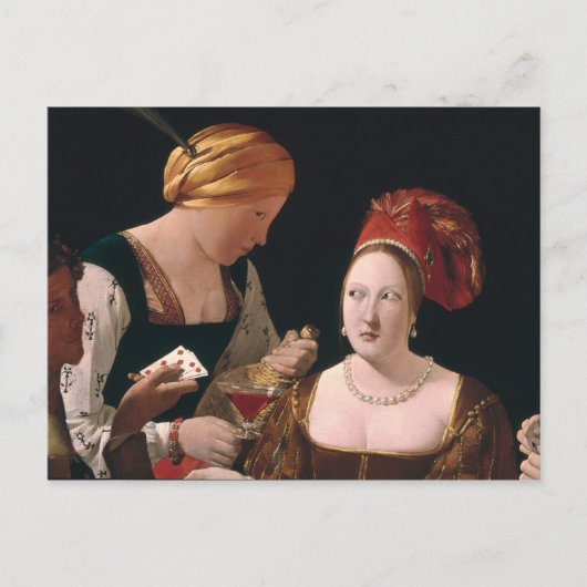 De Cheat met de Ace Diamonds Briefkaart (Voorkant)