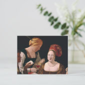 De Cheat met de Ace Diamonds Briefkaart (Staand voorkant)