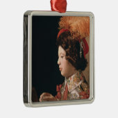 De Cheat met de Ace Diamonds Metalen Ornament (Rechts)