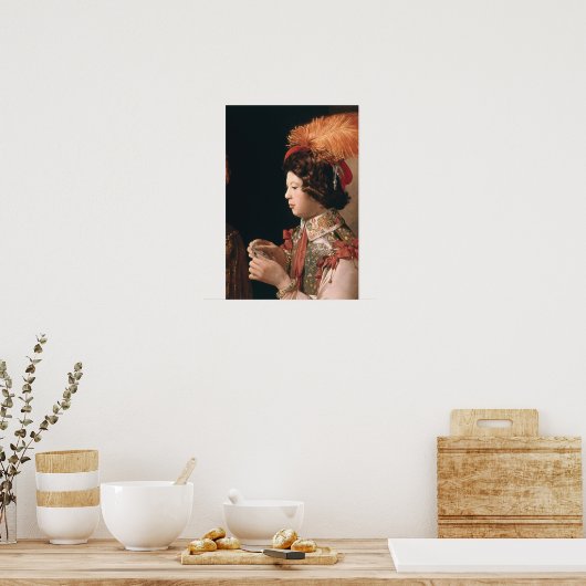 De Cheat met de Ace Diamonds Poster (Keuken)