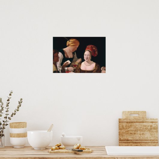 De Cheat met de Ace Diamonds Poster (Keuken)