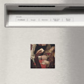 De Cheat met de Ace of Diamonds, detail van de Magneet (Insitu (Vaatwasser))