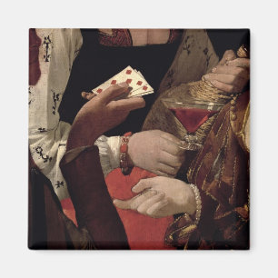 De Cheat met de Ace of Diamonds, detail van de Magneet