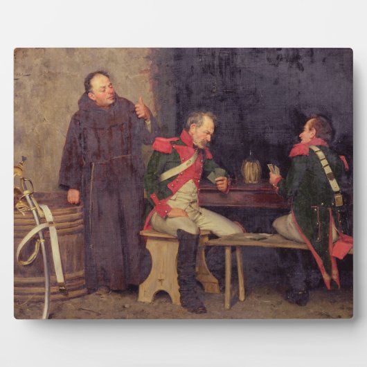 De Cheat (olie op doek) (één van paar - zie 19572 Fotoplaat (Voorkant)