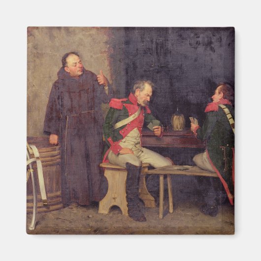 De Cheat (olie op doek) (één van paar - zie 19572 Magneet (Voorkant)