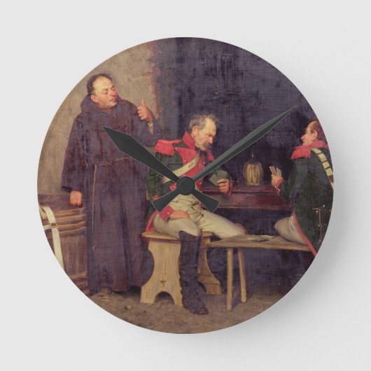 De Cheat (olie op doek) (één van paar - zie 19572 Ronde Klok (Voorkant)