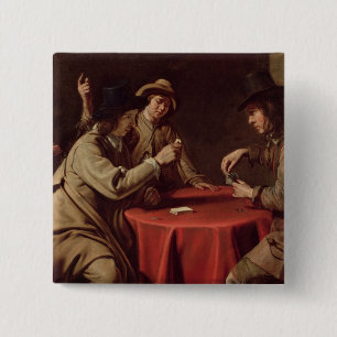 De Cheaters Vierkante Button 5,1 Cm