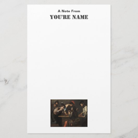 De cheats, huursoldaten die kaarten (Voorkant)