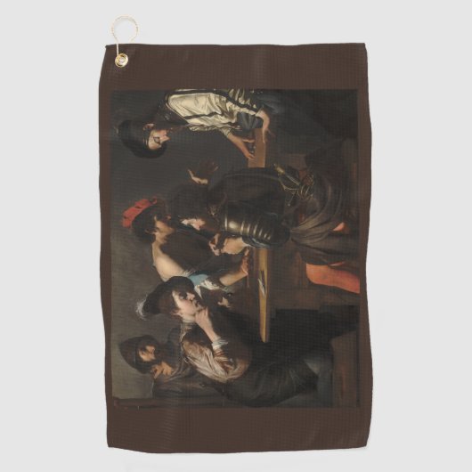 De cheats, huursoldaten die kaarten golfhanddoek (Voorkant)