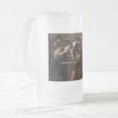 De cheats, huursoldaten die kaarten matglas bierpul (Voorkant links)