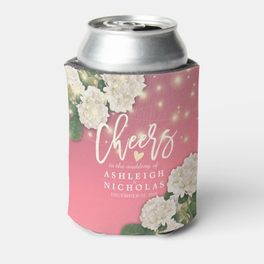 De Cheers van het huwelijk aan de Liefde Koord van Blikjeskoeler (Blikje Achterkant)