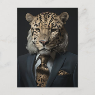De Cheetah Boss Briefkaart