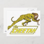 De Cheetah Briefkaart (Voorkant / Achterkant)