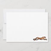 De Cheetah en de Red Balloon Party uitnodiging (Achterkant)