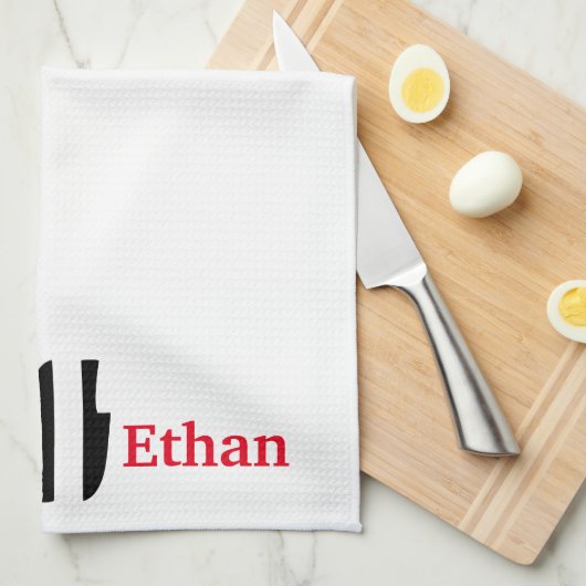 De Chef-keukenhanddoek Theedoek (Quarter Fold)