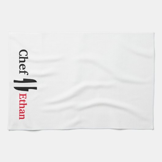 De Chef-keukenhanddoek Theedoek (Horizontaal)