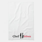 De Chef-keukenhanddoek Theedoek (Verticaal)
