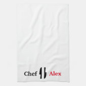 De Chef-keukenhanddoek Theedoek (Verticaal)